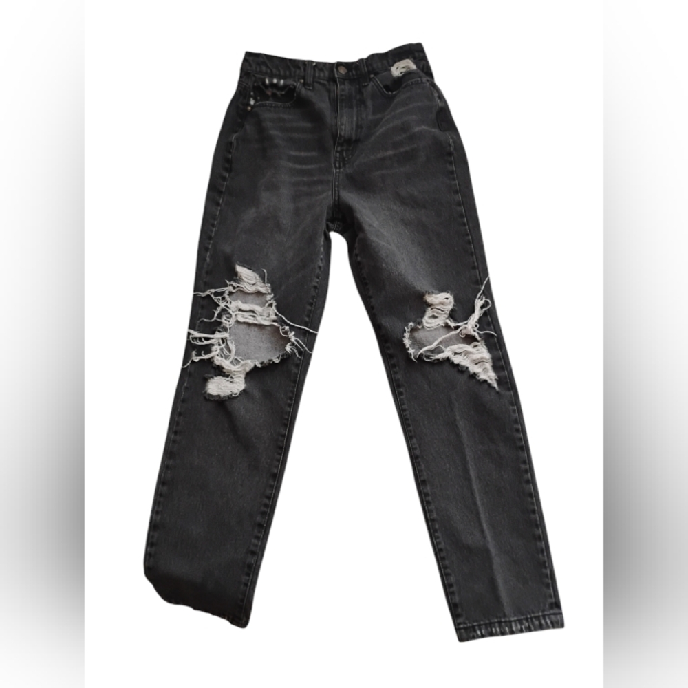COPY - RSQ youth 90s black ripped jeans size 27 waist